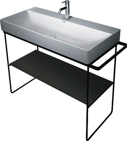 DU Glaseinleger in Metallkonsolen f. DuraSquare WT 235310, Flannel Grey