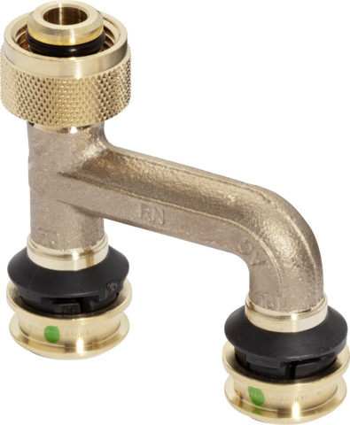 Viega Anschlussstück Raxofix 5325.78 in 16mm x 16mm x G1/2 Siliziumbronze