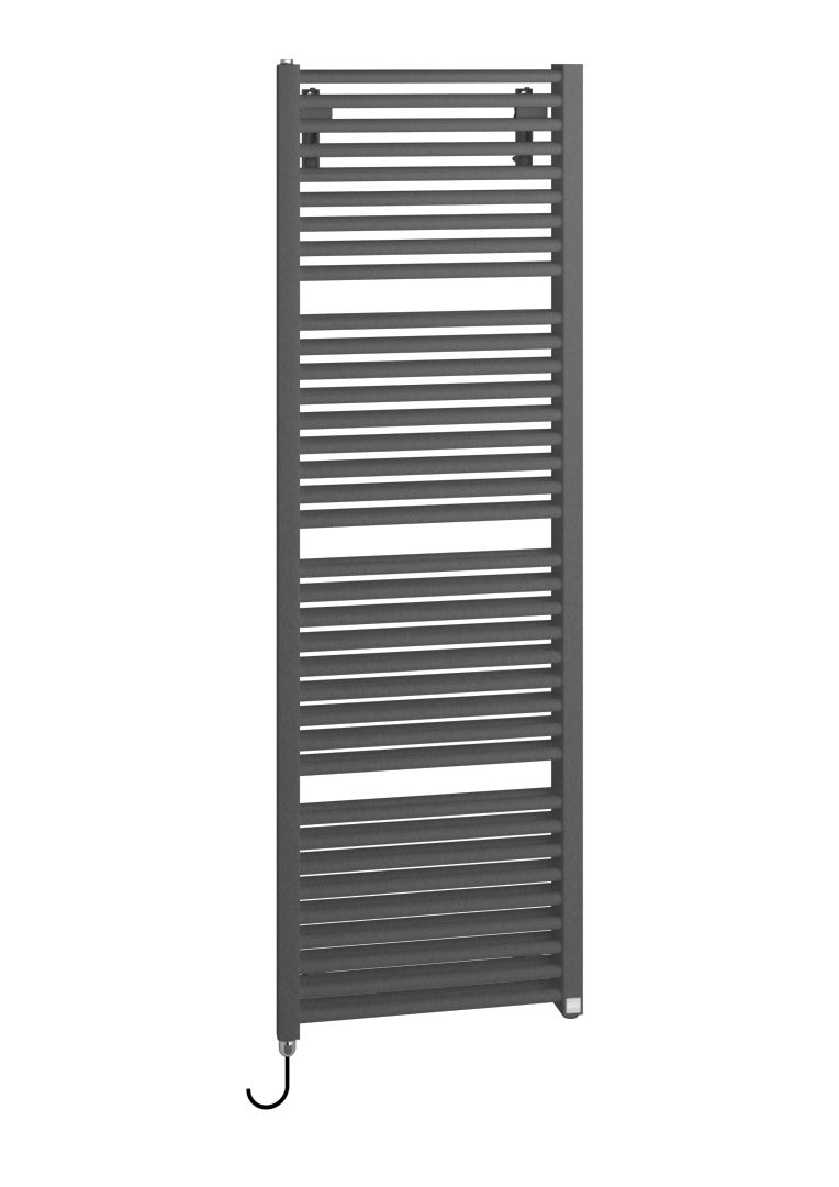 Kermi Duett -E BH1188x74x484mm P=800W,graphit met.,WWS swz,links