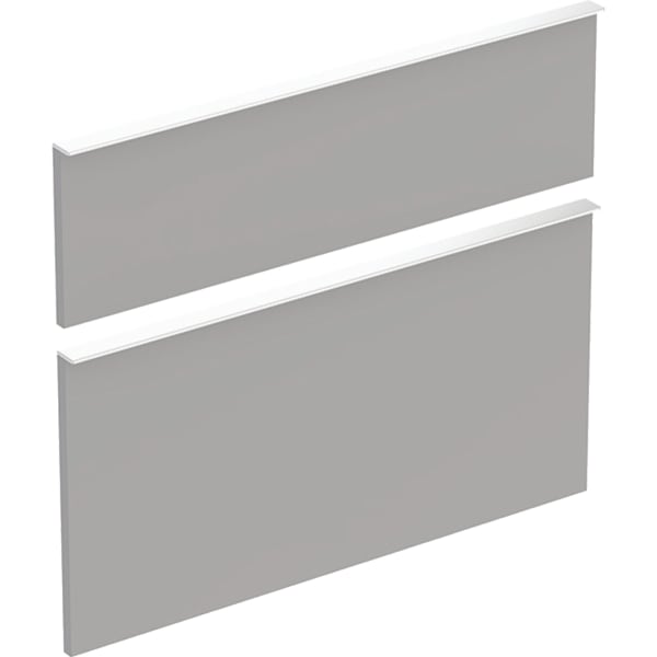 Geberit Set Schubladen Frt f. iCon US für WT Breite 75 cm, platin (2 St.)