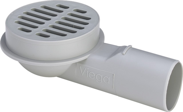 Viega Balkon-/Terrassenablauf Advantix 4941.5 in 50mm Kunststoff grau Viega Balkon-/Terrassenablauf Advantix 4941.5 in 50mm Kunststoff grau