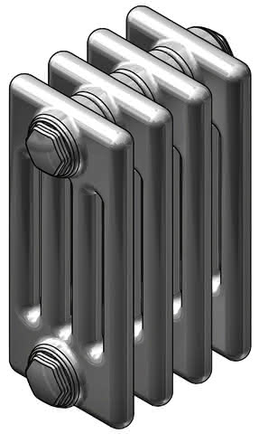 ZE Element-HK Charleston Compl. 4030-04 300x136x184 RAL 9016, AB V001/V002