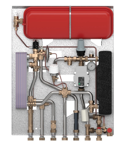 Danfoss EvoFlat VX-F Typ 2 R 16 bar, 100C, TWE TPC-M