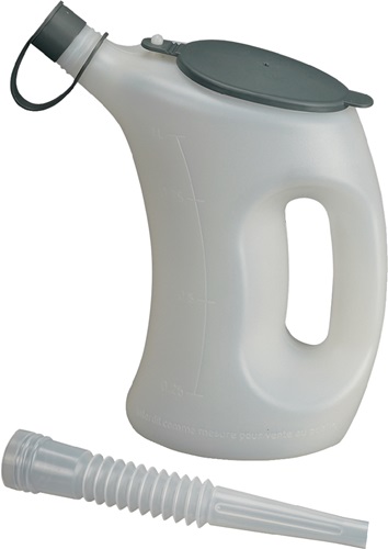 Messbecher 3l m.Schutzdeckel/Schutzkappe/Flexauslauf Messbecher 3l m.Schutzdeckel/Schutzkappe/Flexauslauf