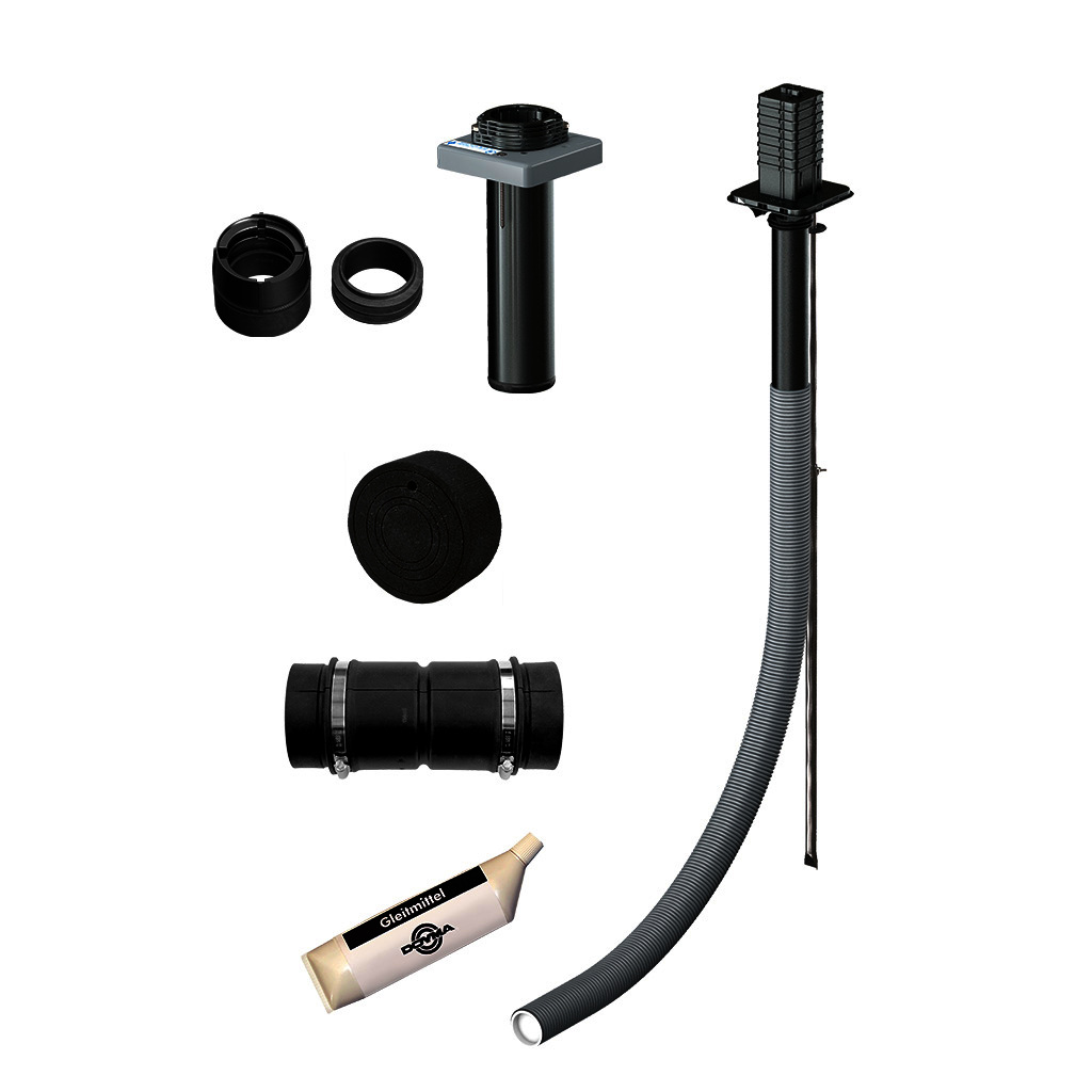 Quadro-Secura Bauherrenpaket-Einsparte f. Gebäude ohne Keller - Gas - 10 m Quadro-Secura Bauherrenpaket-Einsparte f. Gebäude ohne Keller - Gas - 10 m