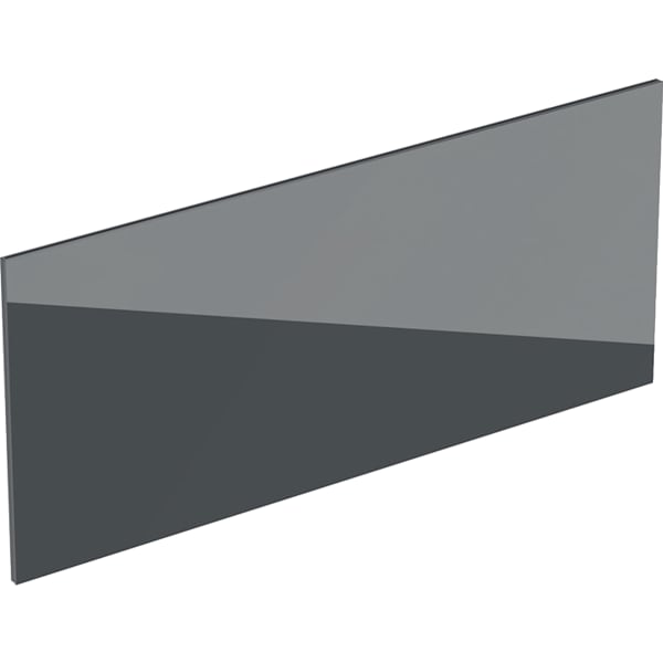 Geberit Schubl.-Front für Acanto Unterschrank für WT B:120cm, lava / Glas
