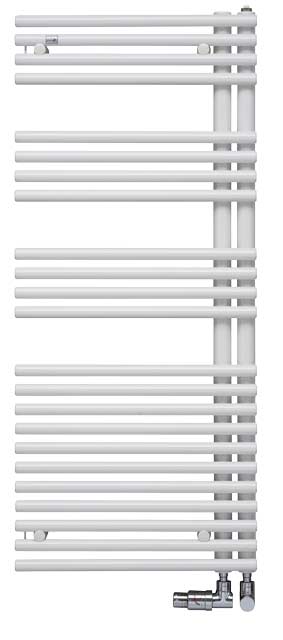 Zehnder Design-HK Forma Asym, links, 50 mm LFAL-170-050-05 1681x60x496 Beige Grey