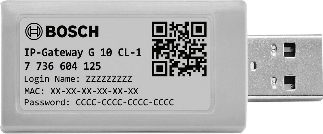 BOSCH Zubehör für Klimageräte G 10 CL-1 IP-Gateway für Split-Klimagerät CL3000i