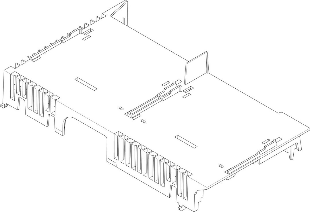 BOSCH Ersatzteil TTNR: 8718586090 Modulträger weiß everp