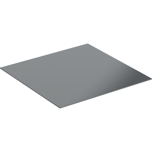 Geberit Abdeckplatte /Glas für Seitenschrank Acanto, lava