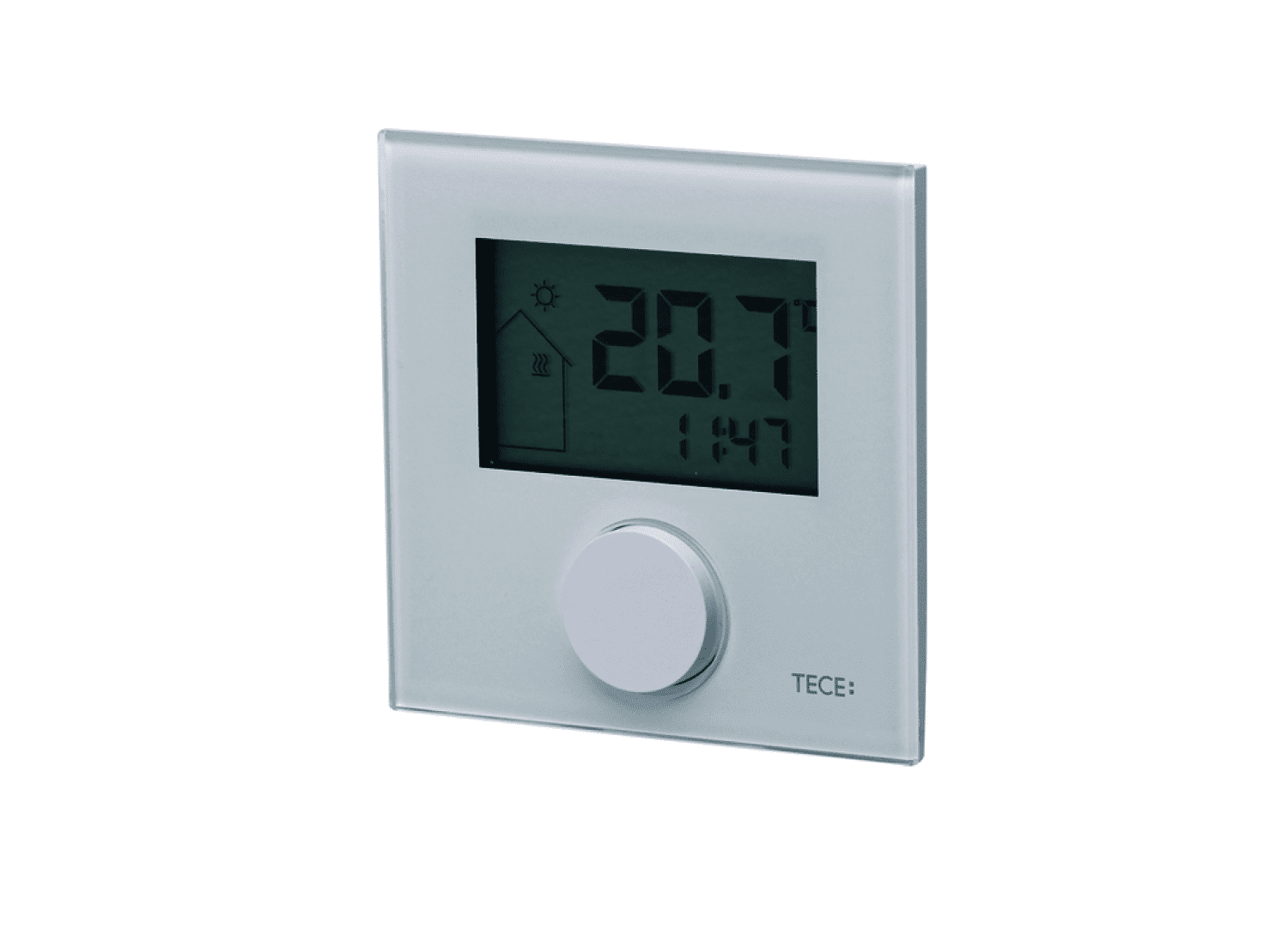 TECEfloor Design Raumthermostat, Display 230 V, Control, Heizen/Kühlen, weiß