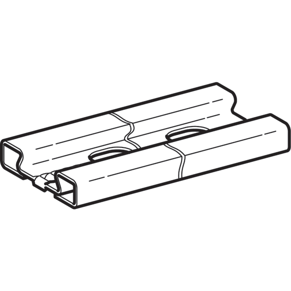 Geberit GIS Schiene verzinkt 3,2 x 0,7 cm