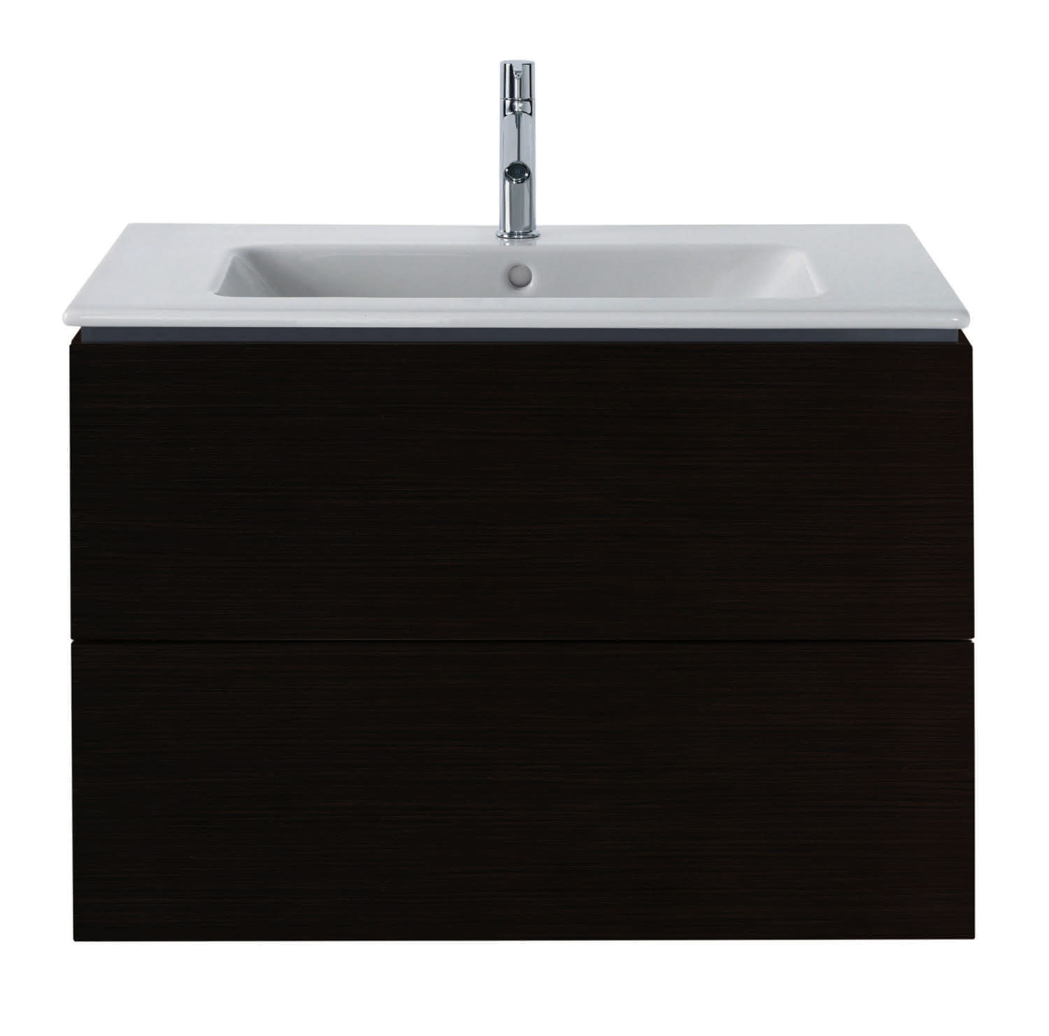 DU Möbelwaschtisch ME by Starck 830 mm mit ÜL, mit HLB, 1 HL, weiß WonderGliss