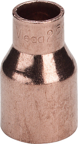 Viega Absatznippel 95243 in 28mm Außenlötende x 22mm Kupfer
