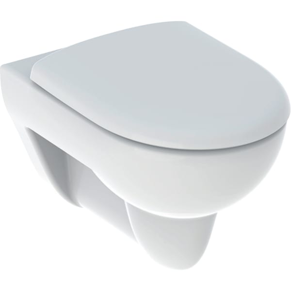 Geberit Renova Set Wand-WC mit WC-Sitz Tiefspüler, weiß Geberit Renova Set Wand-WC mit WC-Sitz Tiefspüler, weiß