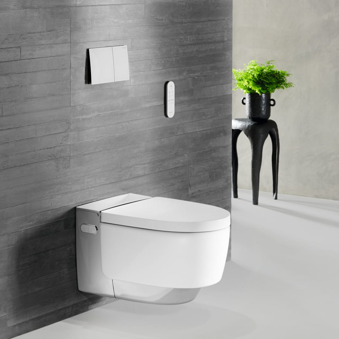 Geberit AquaClean Mera Comfort WC-Komplettanlage UP WWC glanzverchromt