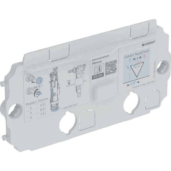 Geberit Schutzplatte für Omega UP-SPK 12 cm