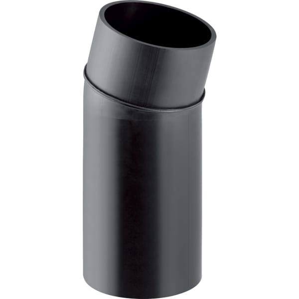 Geberit PE Bogen 15Gr mit langem Schenkel d160