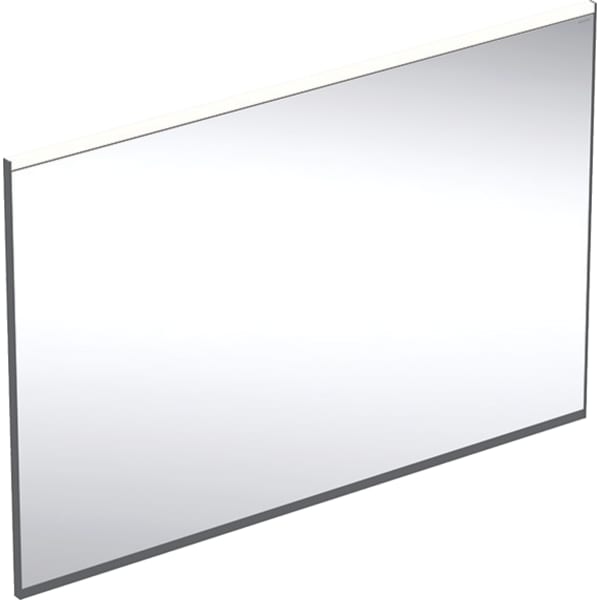 Geberit Option Plus LSP, eckig, direkte Bel. u. ind. Bel., 105x70x3,5cm, swm/alu elox