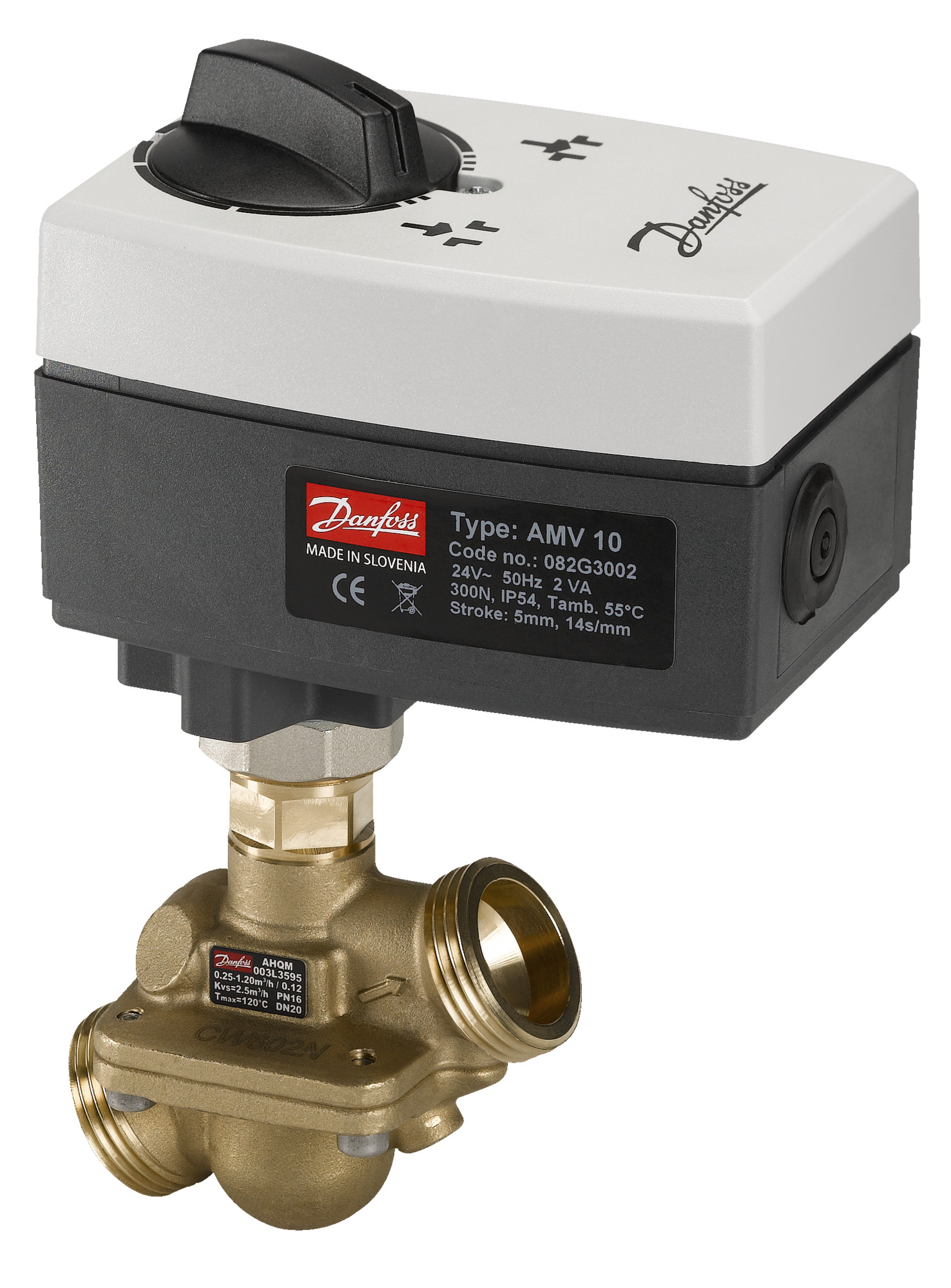 Danfoss Volumenstromregler AHQM DN20, Kvs 2,5, PN16