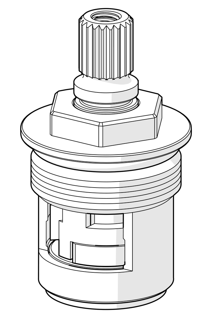 Hansa Oberteil HANSA 59914433 G1/2 Hansa Oberteil HANSA 59914433 G1/2