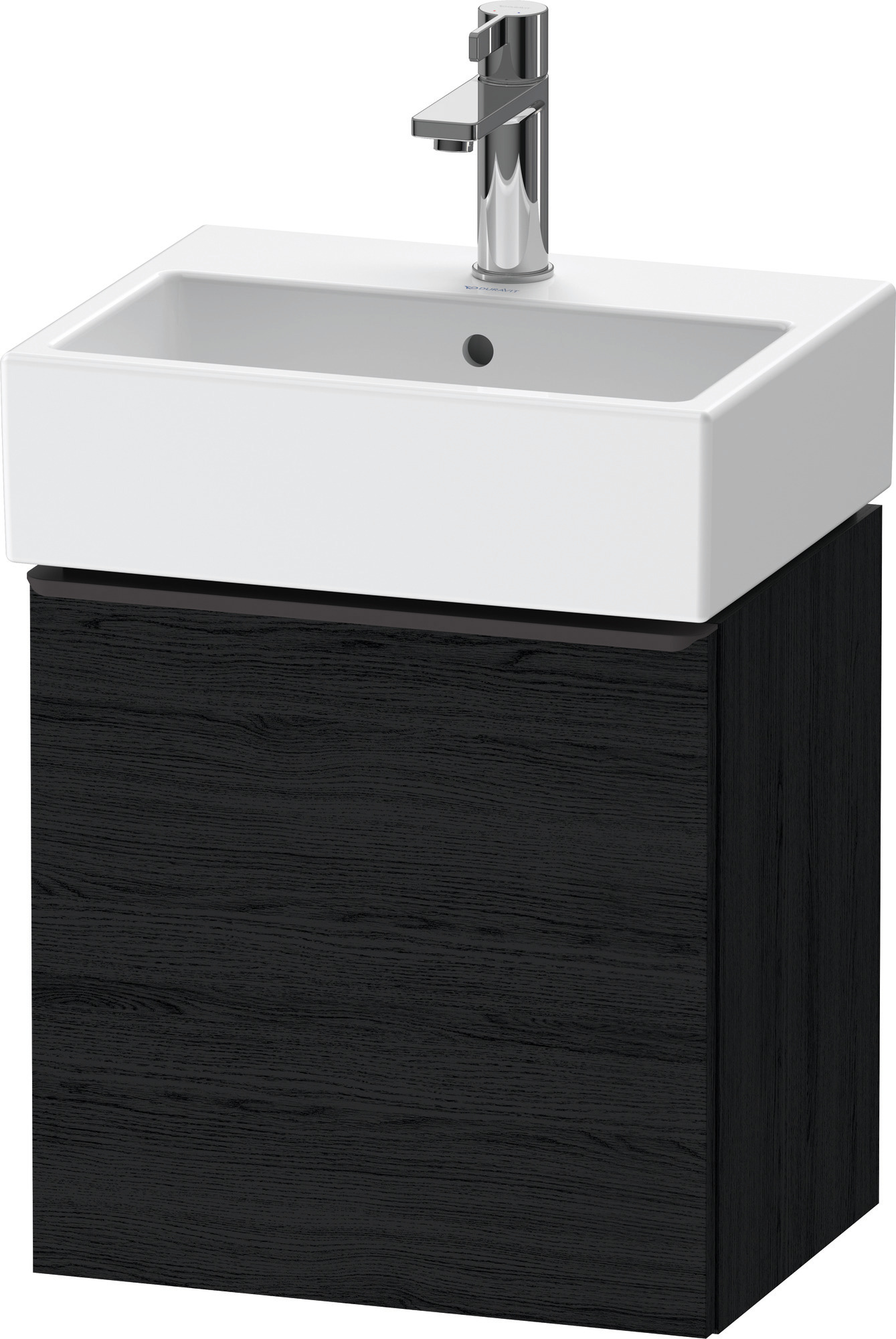 Duravit D-Neo WTU,Wdh,TA:LI,Tür:1,Gr:Dia.Schw 434x322x440mm,Eiche Schwarz Matt,Dekor