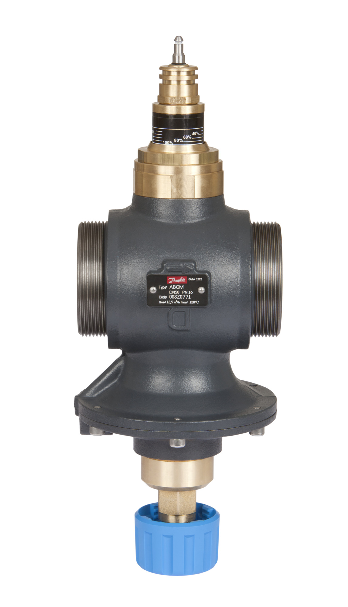 Danfoss automat. Kombiventil AB-QM 50 G 2 1/2 A, 5000 - 12500 l/h, DN 50