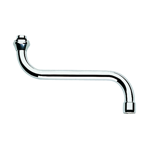 GROHE S-Auslauf 13005 Ausladung 150mm für Küchen-Wandbatterien 1/2'' chrom
