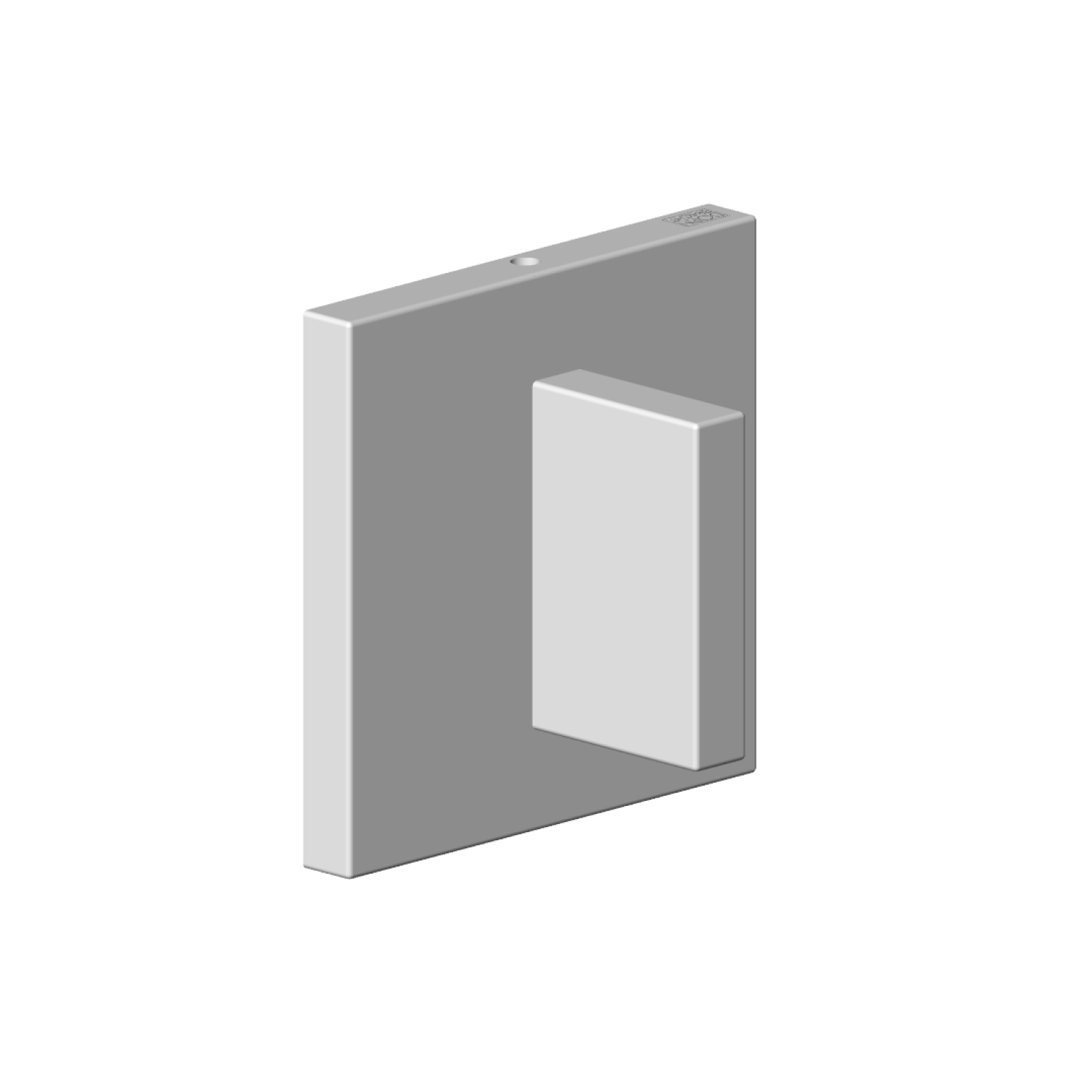 DO Gr. für Zwei- / Drei-Wegeumstellung ET 90207800203 80 x 80 x 45 mm Platin