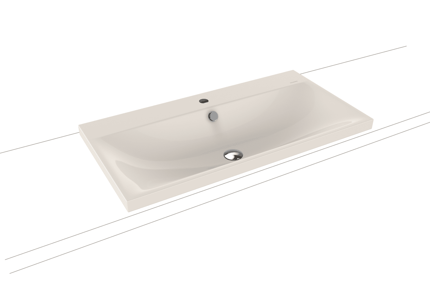 KA WB SILENIO Mod.3041,900x460mm,perga, PEFF,AD,m. 1HL,mÜL,chr