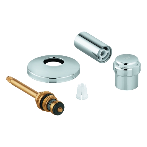 GROHE Oberteil 41670 1/2" mit WAS-Griff Rückflussverhind. für UP-Ventile chrom