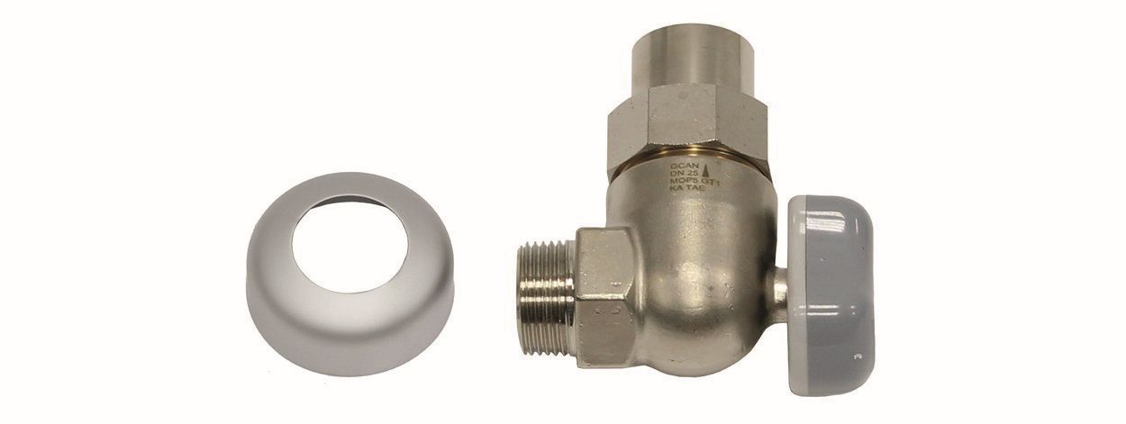 Vaillant Gaskugelhahn-Eck mit Brandschutzeinrichtung R/Rp 1/2