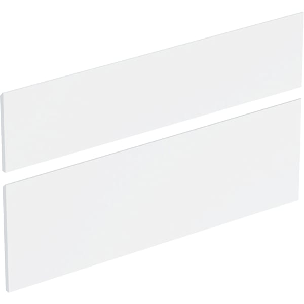 Geberit Set Schubladenfront f. US für MWT B:100cm, weiß glanz