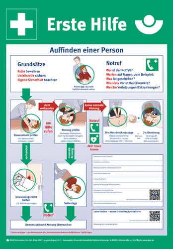 Erste-Hilfe-Plan n.DGUV Information 204- 001 L410xB590mm Ku. Erste-Hilfe-Plan n.DGUV Information 204- 001 L410xB590mm Ku.