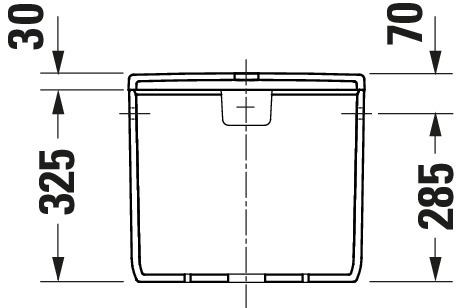 Duravit Qatego Spülk., inkl. IG 4,5/3L Dual Flush,Wasseranschl. R/L,Weiß HG,