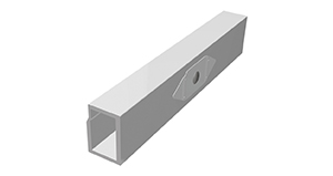 Schienenverbinder für Montageschiene 40 x 37,1 mm (10 Stück)