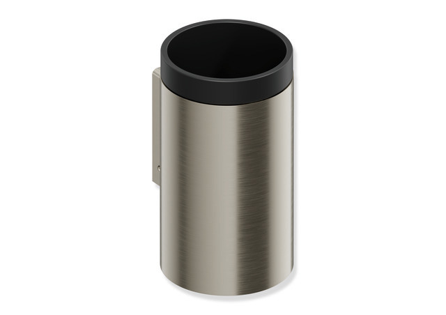 HEWI Becher m. Halter S 162, edst.,PVD, Becher Kst. schw nickel gebü.