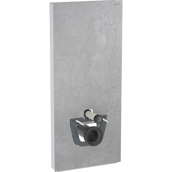 Geberit Monolith Plus Sanitärmodul für WWC 114cm, Steinzeug Betonoptik, Aluminium Geberit Monolith Plus Sanitärmodul für WWC 114cm, Steinzeug Betonoptik, Aluminium
