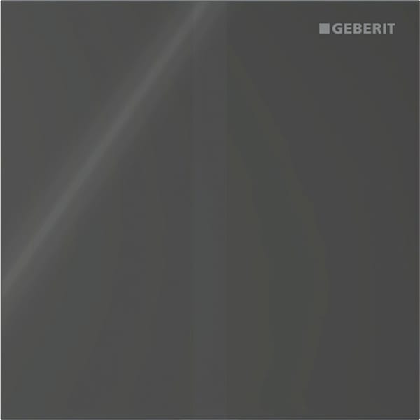Geberit Typ 40 Abdeckplatte, eckig für UR-Strg. IR, schwarz