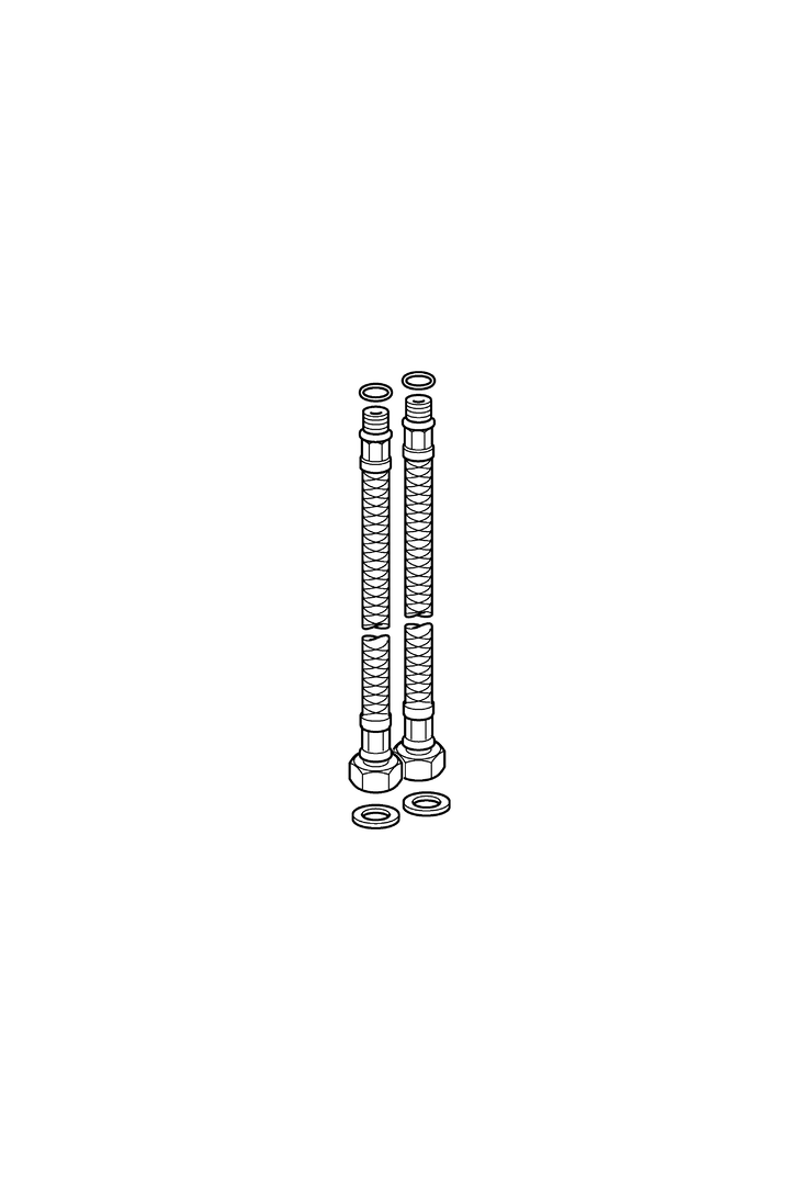 Hansa Schlauch HANSA 59913992 M10x1,G3/8, L=650