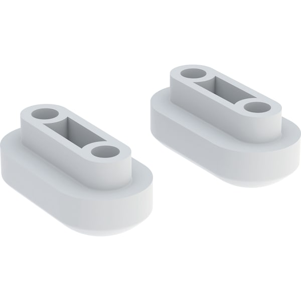 Geberit Set Ausgleichspuffer für WC-Sitzring f. Geberit AquaClean Tuma, weiß