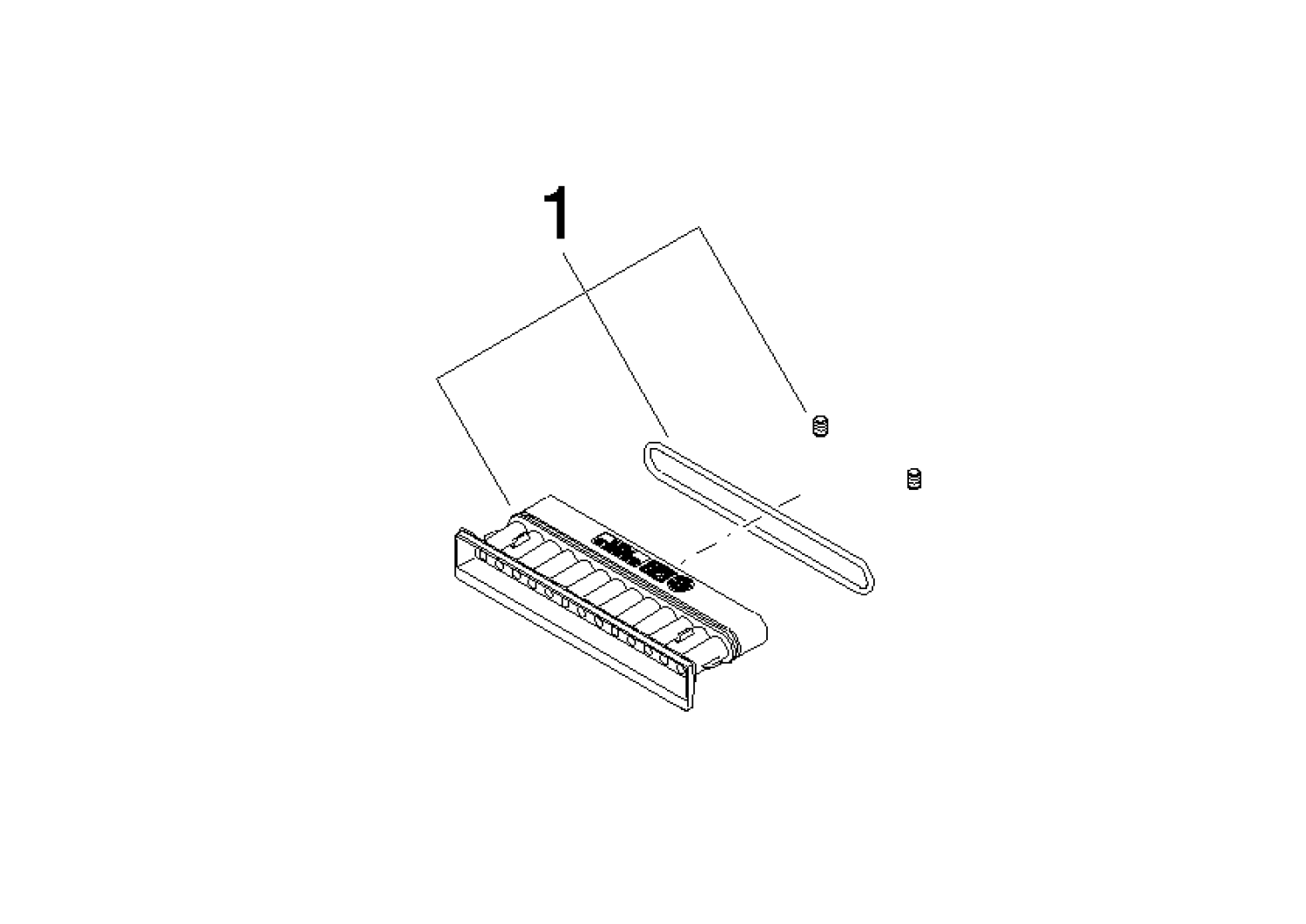 DO Strahlformer ERSATZTEILE 90290306500 75 x 13 x 29 mm