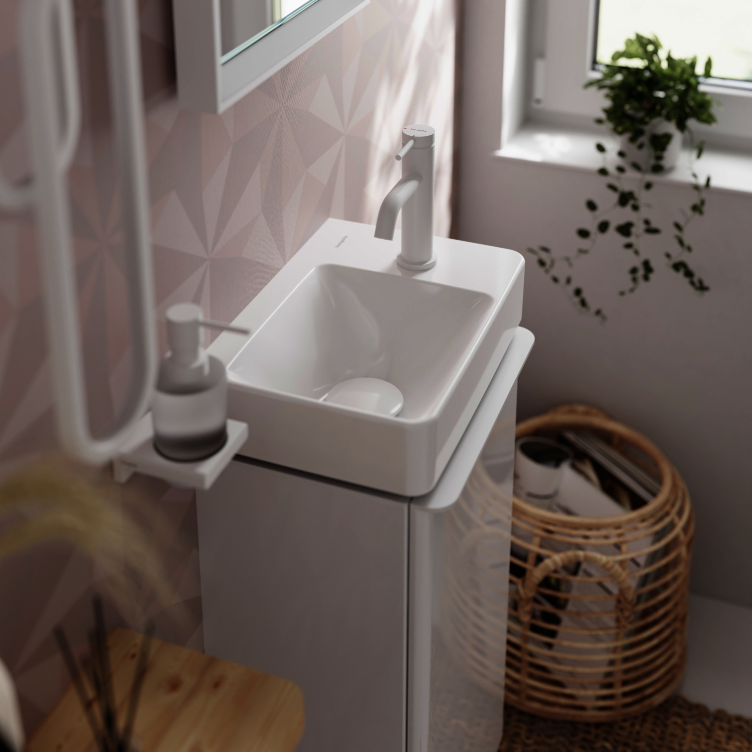 Hansgrohe WTM 80 Tecturis S CoolStart ohne Ablaufgarnitur MW