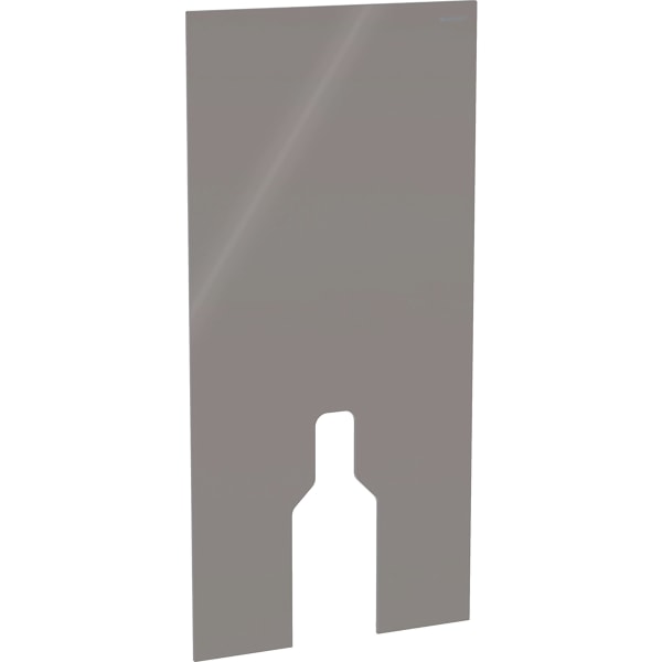 Geberit Frontverkleidung für Geberit Monolith für Stand-WC 101cm Glas umbra