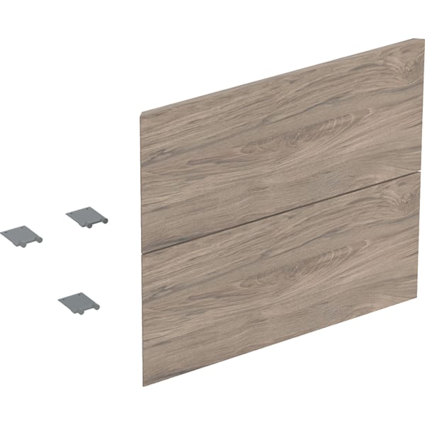 Geberit Set Schubl.-Frt für ONE US, 2 Schubl. für WT B: 60cm, Nussbaum hickory