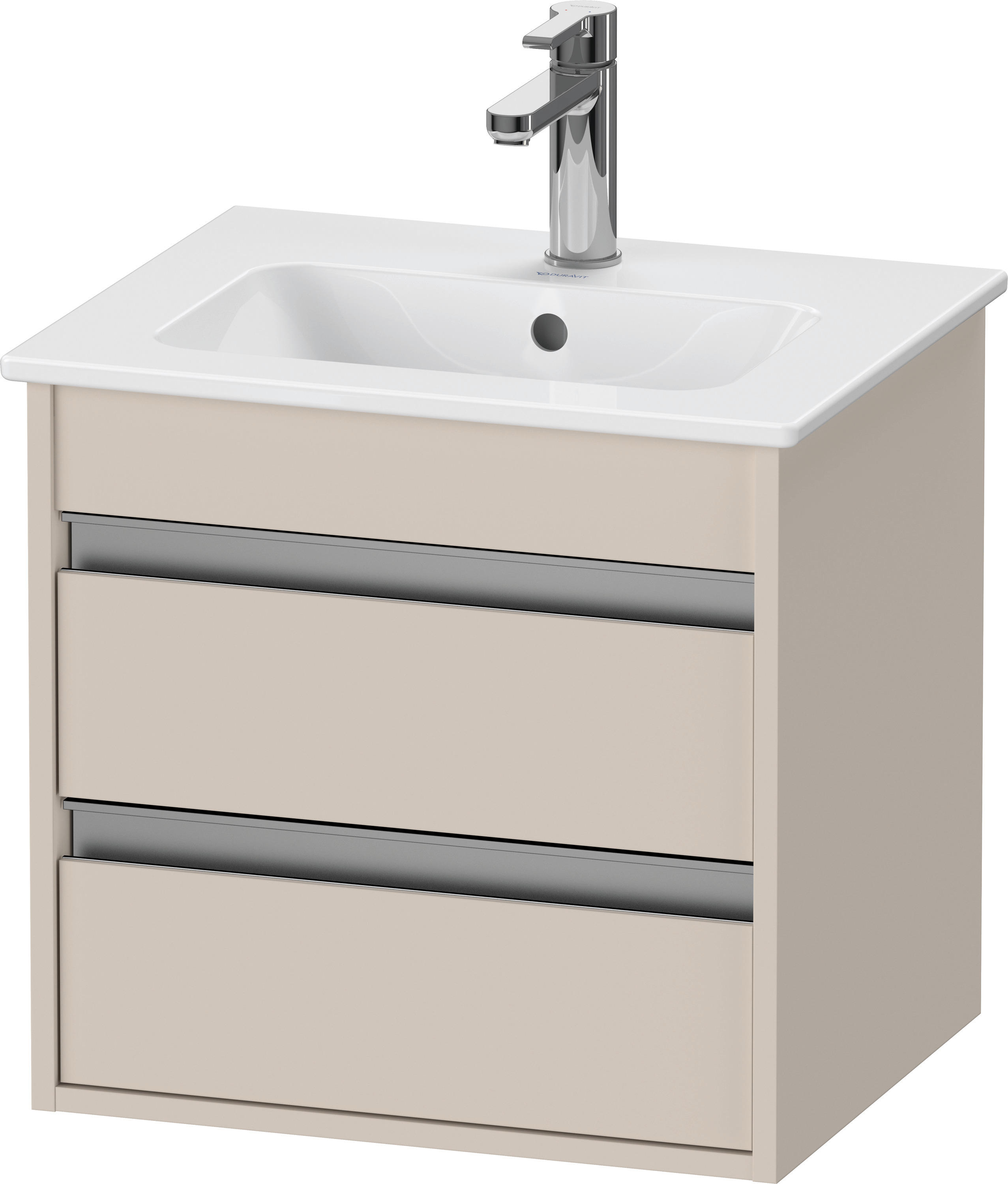 Duravit WTU Ketho 480x500x412mm, 2 Schubk. Taupe