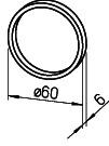 Helios FRS-DR 63 Dichtungsring DN 63 mm 1 Satz = 10 Stück