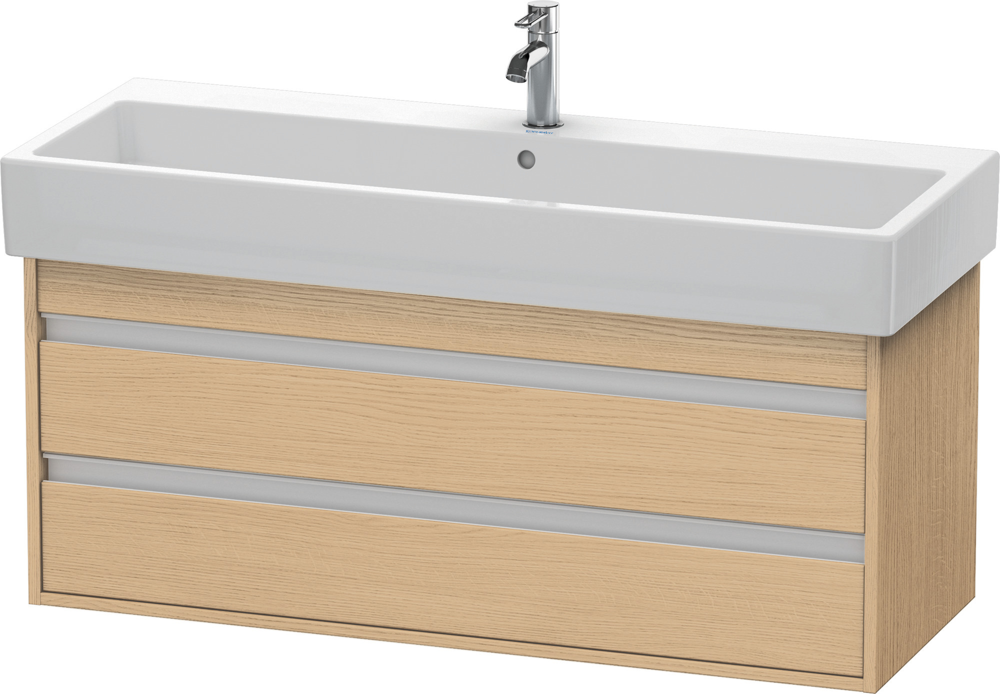DU WTU wandhängend Ketho 440x1150x480mm 2 SchKa, für 045412, Eiche Natur