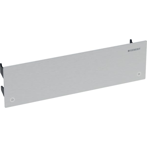 Geberit Abdeckung f. CleanWall Duschelement verschraubt, Edelstahl gebürstet