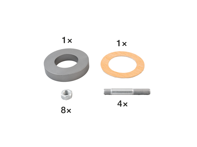 BIRAL Zubehör HLKKS Zwischenstück Z47, DN50, 20mm